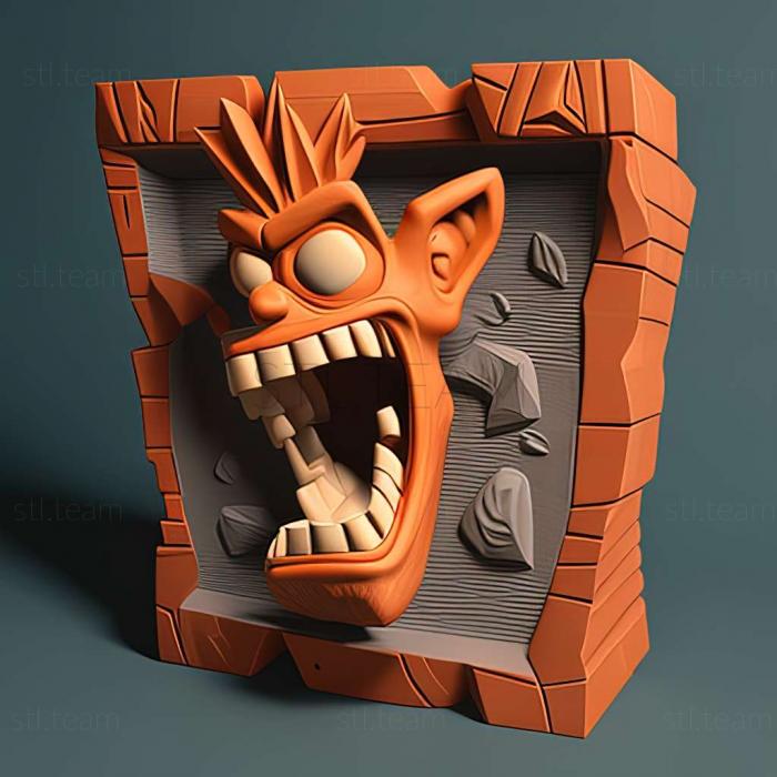 3D model Crash Bandicoot 4 Its About Time game (STL)